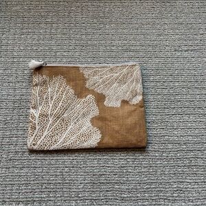 Mudpie jute clutch bag